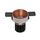 LED Луна за вграждане ZAMBELIS S096-C TRIMLESS SPOT COPPER 9W 3000K | Osvetlenieto.bg
