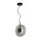 LED Полилей Zambelis 23072 PENDANT LED LIGHT 8W 3000K METAL-GLASS, BLACK-SMOKED GREY | Osvetlenieto.bg