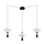 LED Полилей Zambelis 23200 PENDANT LED LIGHT 28W 3000K ALUMINIUM BLACK | Osvetlenieto.bg
