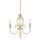 Полилей Aegean 3xE14 Polished Brass Elstead Lighting AG3-POL-BRASS | Osvetlenieto.bg