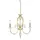 Полилей Aegean 3xE14 Polished Brass Elstead Lighting AG3-POL-BRASS | Osvetlenieto.bg