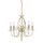 Полилей Aegean 5xE14 Polished Brass Elstead Lighting AG5-POL-BRASS | Osvetlenieto.bg