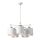 Полилей Balance 5xE27 White Polished Nickel Elstead Lighting BALANCE5-WPN | Osvetlenieto.bg Полилей Balance 5xE27 White Polished Nickel Elstead Lighting BALANCE5-WPN | Osvetlenieto.bg