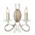 Аплик Christina 2xE14 Silver Gold Patina Elstead Lighting CRT2-SILVER-GOLD | Osvetlenieto.bg Аплик Christina 2xE14 Silver Gold Patina Elstead Lighting CRT2-SILVER-GOLD | Osvetlenieto.bg
