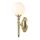 Аплик за баня Dryden 1xG9 Polished Brass Elstead Lighting BATH-DRYDEN4-PB | Osvetlenieto.bg Аплик за баня Dryden 1xG9 Polished Brass Elstead Lighting BATH-DRYDEN4-PB | Osvetlenieto.bg