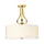 Плафон Falmouth 3xG9 French Gold White Shade Elstead Lighting BATH-FALMOUTH-SF-FG | Osvetlenieto.bg