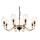 Полилей Armand 8xE14 Aged Brass Plated & Charcoal Black Paint Elstead Lighting DL-ARMAND8-AB | Osvetlenieto.bg Полилей Armand 8xE14 Aged Brass Plated & Charcoal Black Paint Elstead Lighting DL-ARMAND8-AB | Osvetlenieto.bg