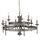 Полилей Crown 9xE14 Iron Gate Elstead Lighting CROWN9 | Osvetlenieto.bg Полилей Crown 9xE14 Iron Gate Elstead Lighting CROWN9 | Osvetlenieto.bg