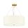 Полилей Pearce22 5xE27 Aged Brass Ceiling Pan Aged Brass Ivory Shade Designer's Lightbox DL-PEARCE22-5LT-IV-AB | Osvetlenieto.bg Полилей Pearce22 5xE27 Aged Brass Ceiling Pan Aged Brass Ivory Shade Designer's Lightbox DL-PEARCE22-5LT-IV-AB | Osvetlenieto.bg