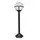 Градински стълб Glenbeigh 1xE27 Black Elstead Lighting GLENBEIGH-PILLAR | Osvetlenieto.bg