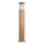 Градински стълб Poole 1xE27 Teak and Stainless Steel Garden Zone GZ-POOLE-B | Osvetlenieto.bg Градински стълб Poole 1xE27 Teak and Stainless Steel Garden Zone GZ-POOLE-B | Osvetlenieto.bg
