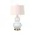 Настолна лампа Isla 1xE27 Table Light Aged Brass White Pink Elstead Lighting ISLA-AB-TL-PINK | Osvetlenieto.bg