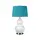 Настолна лампа Isla 1xE27 Table Light Polished Nickel White Teal Elstead Lighting ISLA-PN-TL-TEAL | Osvetlenieto.bg