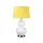 Настолна лампа Isla 1xE27 Table Light Polished Nickel White Yellow Elstead Lighting ISLA-PN-TL-YELLOW | Osvetlenieto.bg