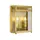 Външен аплик Holborn 2xE14 Medium Half Lantern Brushed Brass Elstead Lighting HL7-M-BB | Osvetlenieto.bg