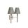 Аплик Lucerne 2xE14 Brushed Nickel Grey Shades Elstead Lighting LUCERNE-2xE14 | Osvetlenieto.bg Аплик Lucerne 2xE14 Brushed Nickel Grey Shades Elstead Lighting LUCERNE-2xE14 | Osvetlenieto.bg