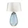 Настолна лампа Lena 2 Light Large Blue-tinted Glass  Off-White Shade Elstead Lighting LENA-TL-L-BLUE-OWSS | Osvetlenieto.bg