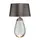 Настолна лампа Lena 2 Light Large Smoke-tinted Glass  Slate Shade Elstead Lighting LENA-TL-L-SMOKE | Osvetlenieto.bg