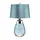 Настолна лампа Lena 2 Light Small Blue-tinted Glass  Duck Egg Blue Shade Elstead Lighting LENA-TL-S-BLUE | Osvetlenieto.bg