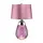 Настолна лампа Lena 2 Light Small Plum-tinted Glass  Heather Shade Elstead Lighting LENA-TL-S-PLUM | Osvetlenieto.bg