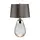 Настолна лампа Lena 2 Light Small Smoke-tinted Glass  Slate Shade Elstead Lighting LENA-TL-S-SMOKE | Osvetlenieto.bg