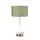 Настолна лампа Milo 1xE27 Aged Brass White Green Elstead Lighting MILO-AB-TL-RTH | Osvetlenieto.bg