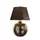 Настолна лампа Ottoman 1xE27 Bronze Metalic Brown Shade Elstead Lighting OTTOMAN-TL | Osvetlenieto.bg