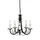 Полилей Minster 5xE14 Black Elstead Lighting MN5-BLACK | Osvetlenieto.bg