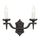 Аплик Rectory 2xE14 Wall Black Elstead Lighting RY2B-BLACK | Osvetlenieto.bg