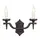 Аплик Rectory 2xE14 Wall Black Elstead Lighting RY2B-BLACK | Osvetlenieto.bg
