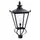 Градински стълб Wilmslow 1xE27 Lantern Head Only Black Elstead Lighting WSLL1-BLACK | Osvetlenieto.bg