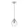 Пендел Tiber 1xE27 Polished Nickel Clear Glass Elstead Lighting TIBER-P-CLEAR | Osvetlenieto.bg