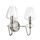 Аплик Armand 2xE14 Polished Nickel Plated Clear Glass Shades Elstead Lighting DL-ARMAND2-PN | Osvetlenieto.bg Аплик Armand 2xE14 Polished Nickel Plated Clear Glass Shades Elstead Lighting DL-ARMAND2-PN | Osvetlenieto.bg