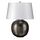 Настолна лампа Caesar 1xE27 Silver Elstead Lighting CAESAR-TL-SIL | Osvetlenieto.bg