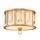 Плафон Lemuria 2xE27 Gilded Nola Distressed Gold Ivory Shade Gilded Nola GN-LEMURIA-F | Osvetlenieto.bg Плафон Lemuria 2xE27 Gilded Nola Distressed Gold Ivory Shade Gilded Nola GN-LEMURIA-F | Osvetlenieto.bg
