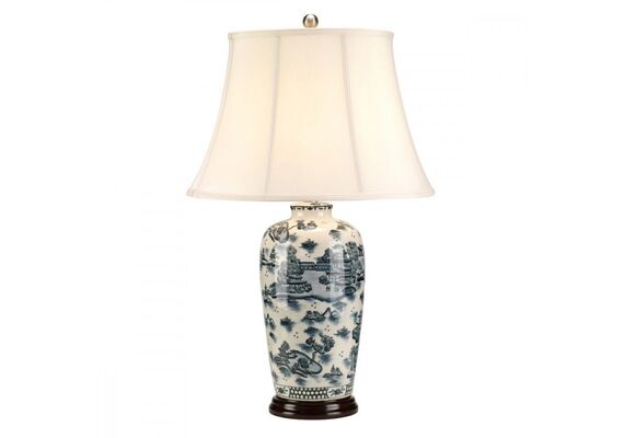 Настолна лампа Blue Traditional 1 Light Elstead Lighting | Osvetlenieto.bg