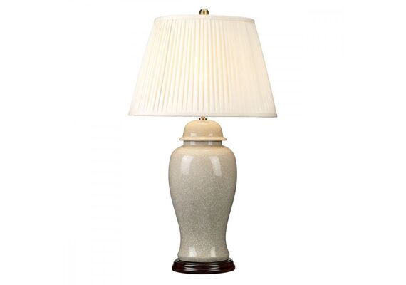Настолна лампа Ivory Crackle 1 Light Large Elstead Lighting | Osvetlenieto.bg