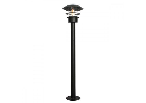 Парков стълб Helsingor 1 Light Bollard Lantern Black Elstead Lighting | Osvetlenieto.bg