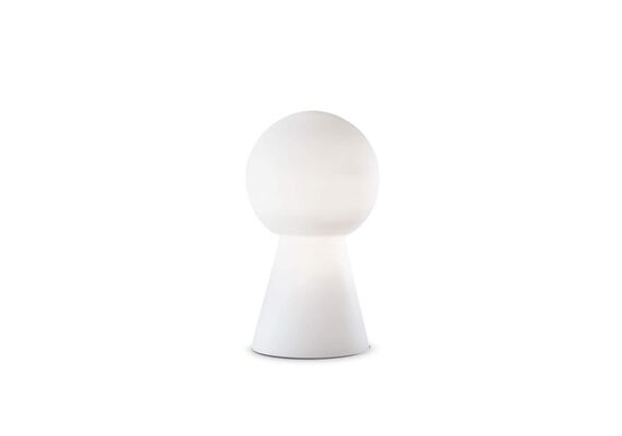 Настолна лампа Birillo TL1 Medium Bianco 000251 Ideal Lux E27 | Osvetlenieto.bg