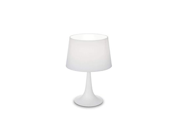 Настолна лампа London TL1 Small Bianco 110530 Ideal Lux E27 | Osvetlenieto.bg