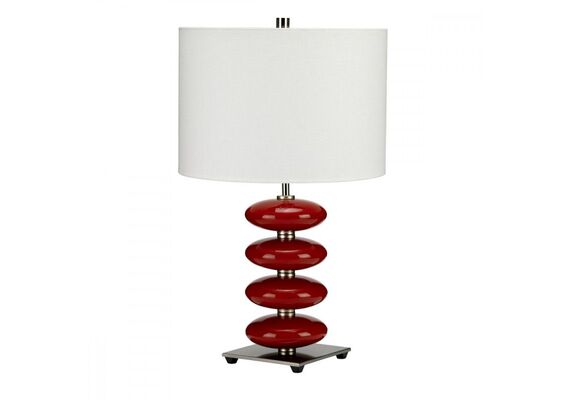 Настолна лампа Onyx 1 Light Red Elstead Lighting | Osvetlenieto.bg