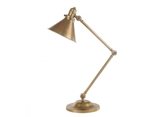 Настолна лампа Provence 1 Light Aged Brass Elstead Lighting | Osvetlenieto.bg