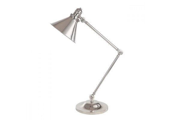 Настолна лампа Provence 1 Light Polished Nickel Elstead Lighting | Osvetlenieto.bg
