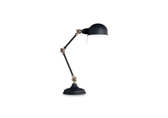Настолна лампа Truman TL1 Nero 145211 Ideal Lux E27 | Osvetlenieto.bg