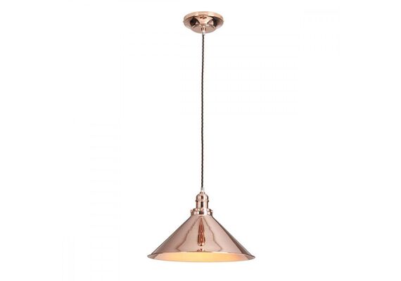 Полилей Provence 1 Light Polished Copper Elstead Lighting | Osvetlenieto.bg