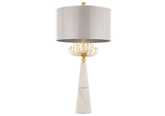 Луксозна настолна лампа CARTAGENA T02004AU CosmoLight 2xE27 | Osvetlenieto.bg