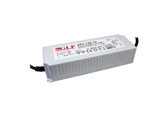 LED захранване 120W 12V GLP IP67 GPV-120-12 | Osvetlenieto.bg
