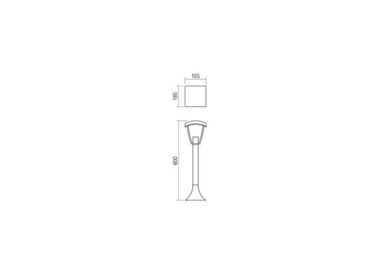 Паркова лампа EDMOND 9157 Smarter | Osvetlenieto.bg