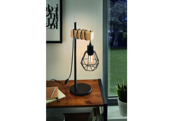 Vintage настолна лампа TOWNSHEND 5 43136 Eglo Lighting 1хE27 | Osvetlenieto.bg