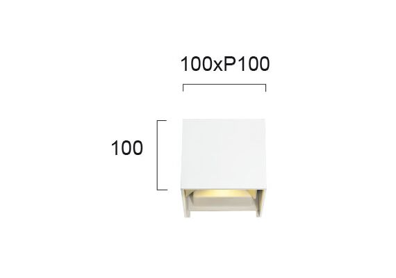 LED Фасаден аплик GREG 4188800 Viokef 6W 3000K IP54 | Osvetlenieto.bg